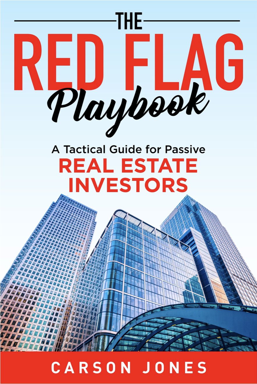 Cover of The Red Flag Playbook: A Tactical Guide for Passive Real Estate Investors