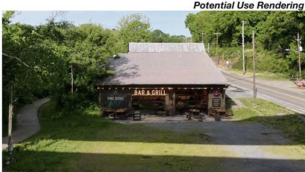 Bar & Grill potential use rendering for Building Two