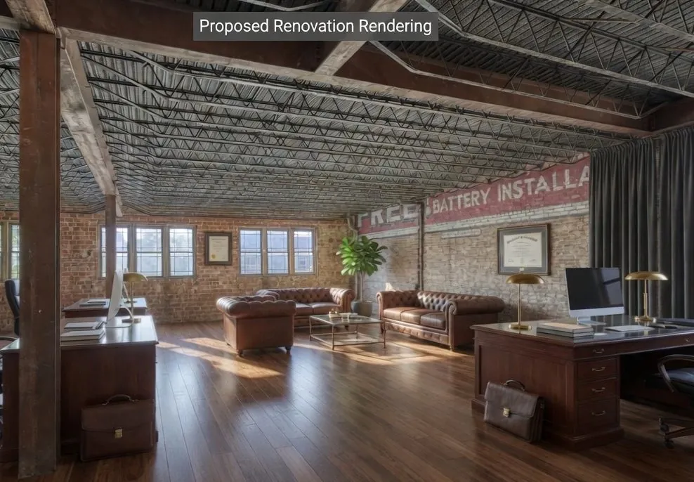 Law office rendering for the third floor of 237-245 Broad St