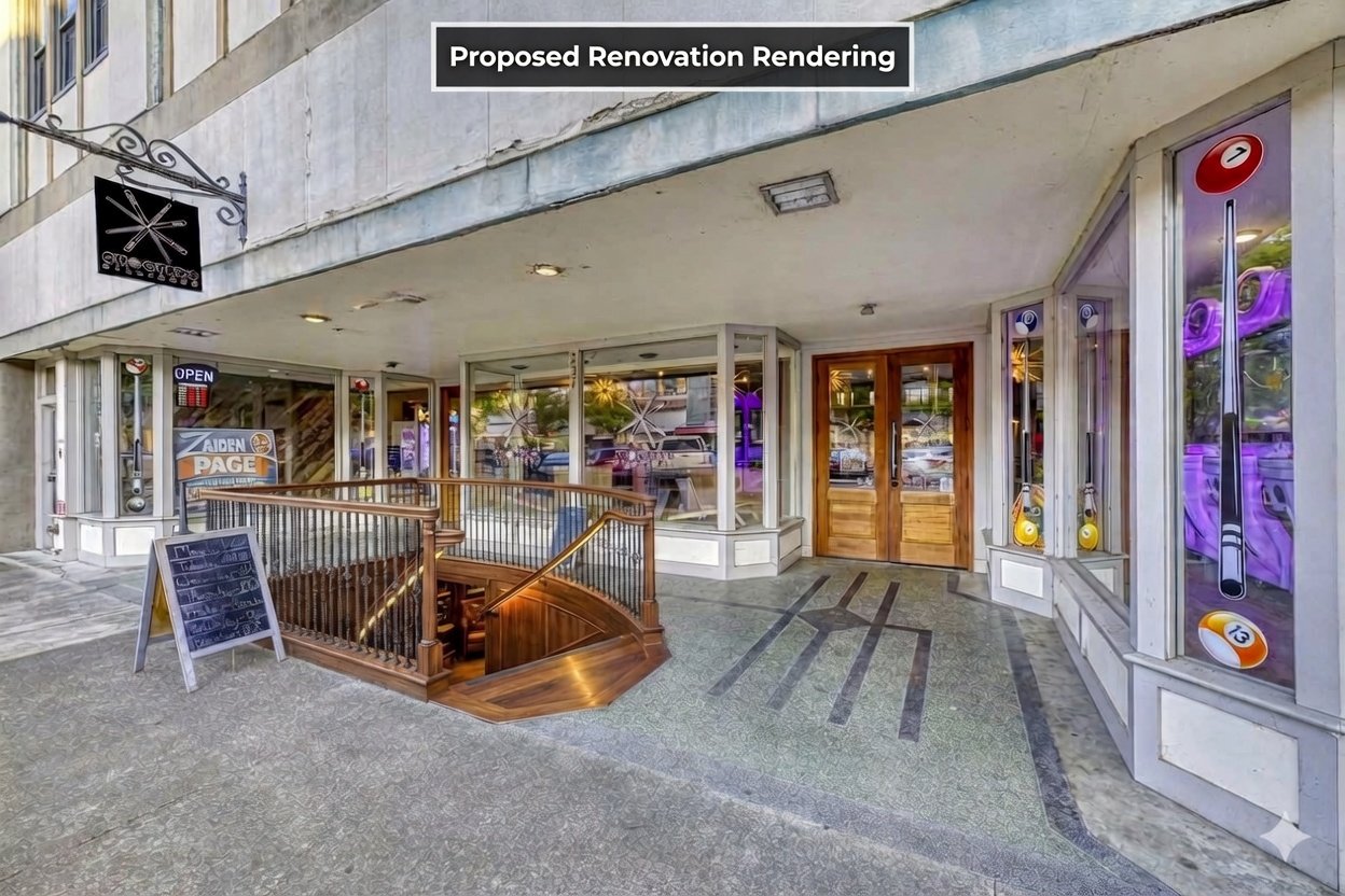 From Cellar Entertainment Hub to Loft/Office Redevelopment | $1,659,000