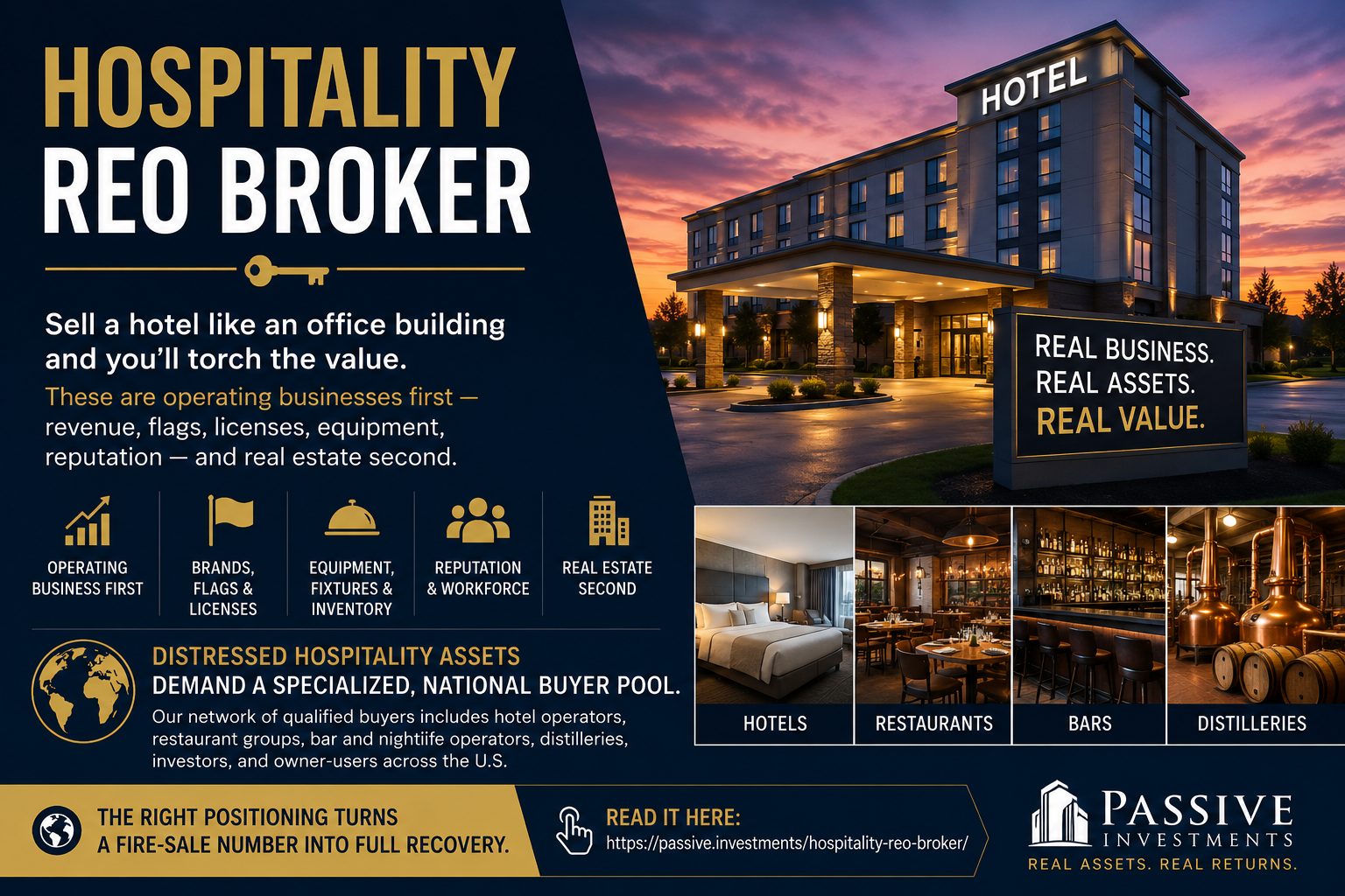 Hospitality REO Broker