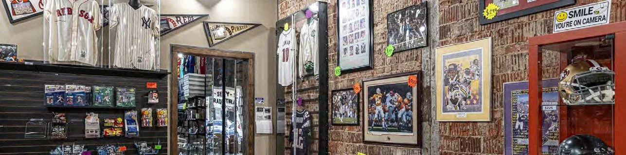 Sports cards and collectibles tenant at 217 Broad Street