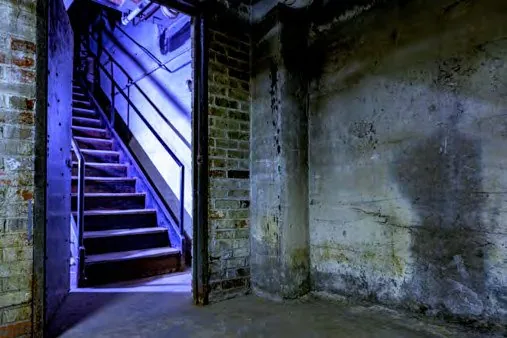 Historic cellar of the 1927 bank building at 255 Broad Street