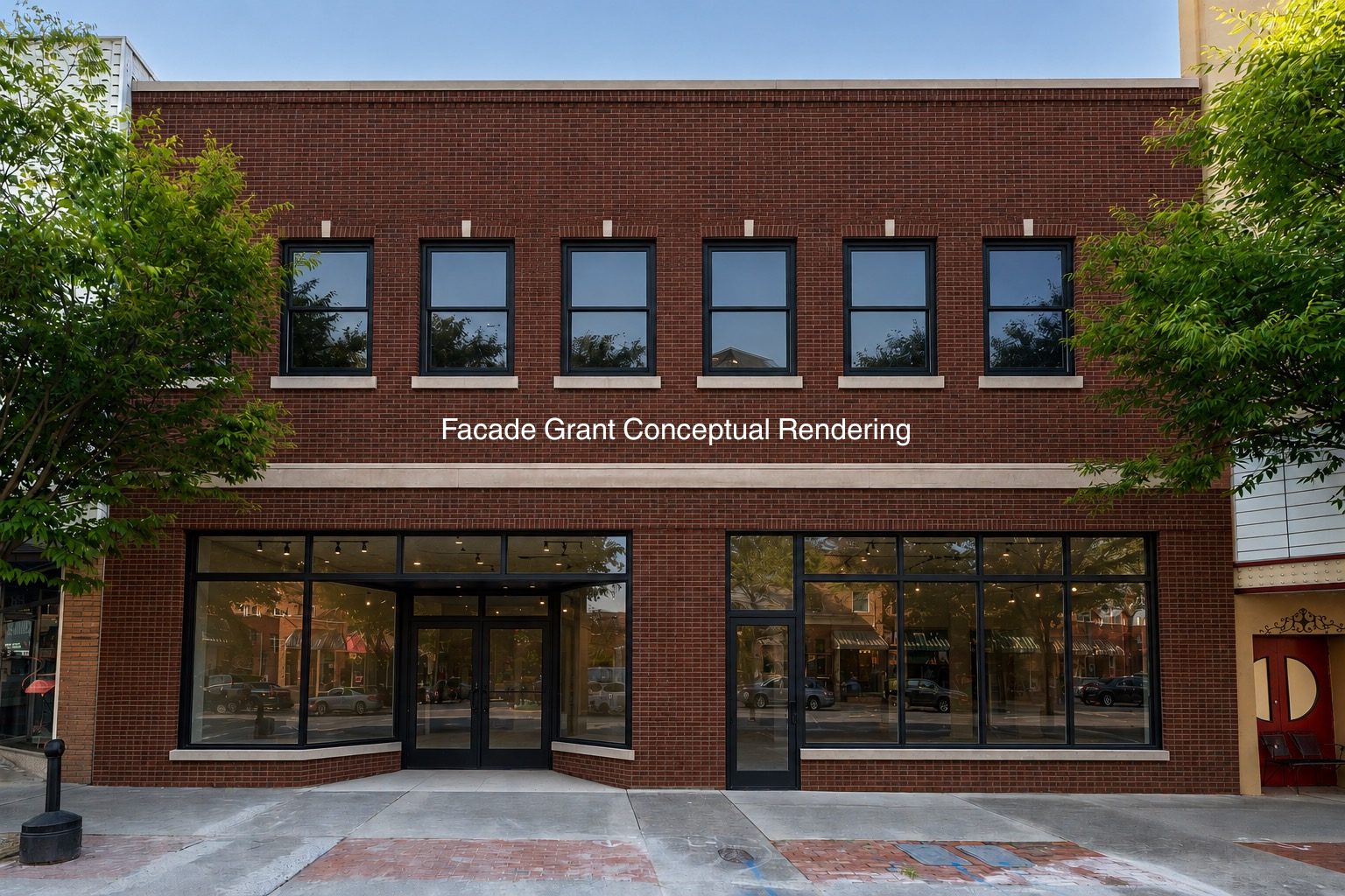 Retail Income Below. Loft or Office Upside Above. 100% Leased Ground Floor | $550,000