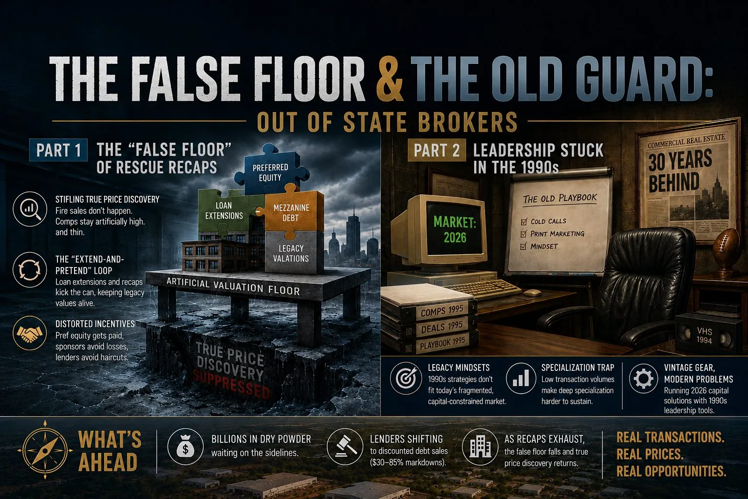 The False Floor & The Old Guard: Out of State Brokers